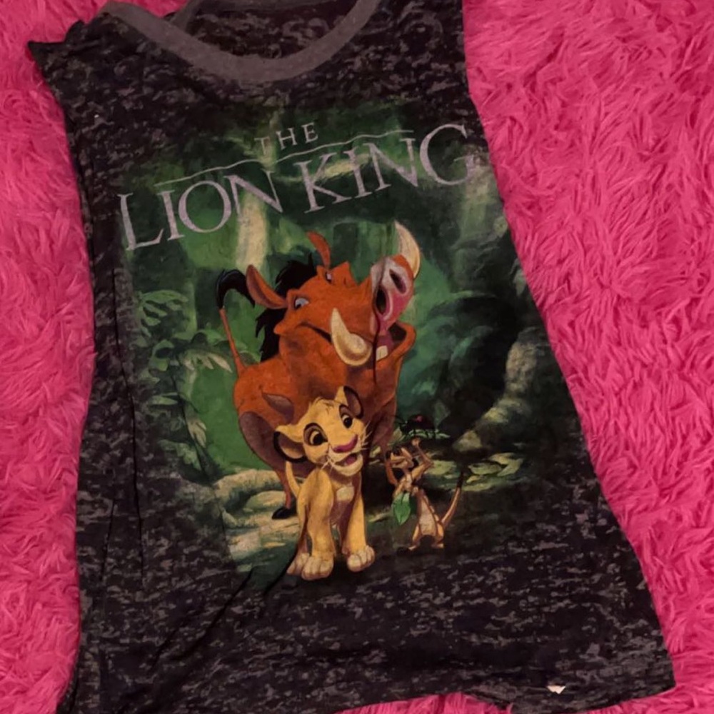 Lion king crop top